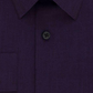Calvin Klein Men's Steel Slim Fit Non Iron Performance Herringbone Point Collar Dress Shirt Purple Size 36-37
