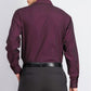 Calvin Klein Men's Classic-Fit Non-Iron Performance Herringbone Spread Collar Dress Shirt Red Size 34-35