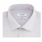 Calvin Klein Men's Steel Classic/Regular Fit Non-Iron Performance Stretch Check Dress Shirt Red Size 17 1/2 34-35