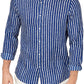 Michael Kors Men's Dress Shirt Classic Blue Size 18.5x36-37