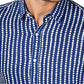 Michael Kors Men's Dress Shirt Classic Blue Size 18.5x36-37