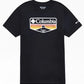 Columbia Men's Sandy Graphic T-Shirt Black Size XX-Large