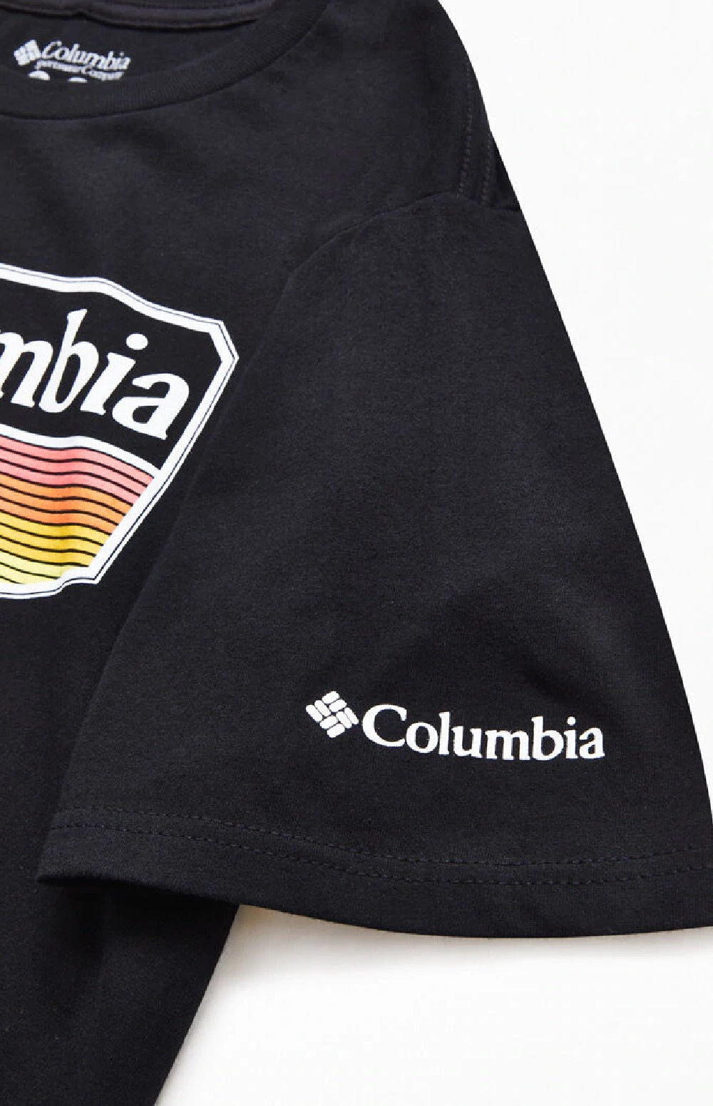 Columbia Men's Sandy Graphic T-Shirt Black Size XX-Large