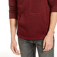 Levi's Men's Cash Textured Fleece Hoodie Red Size Extra Large