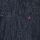 Levi's Men's Matthew New Western Denim Shirt Black Size Medium
