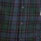 Levi's Men's Plaid Collared Work Dress Navy Size Small