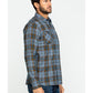 Levi's Men's Crance Plaid Flannel Shirt Blue Size Extra Large