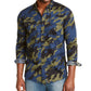 Levi's Men's Newski Camouflage Shirt Dark Green Size Small