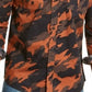 Levi's Men's Newski Camouflage Shirt Orange/Grey Size Large