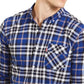 Levi's Men's Plaid Button-down Shirt Sodalite Blue Size Medium