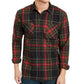 Levi's Men's Malden Plaid Shirt Black Size Large