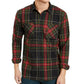Levi's Men's Malden Plaid Shirt Red Size Small