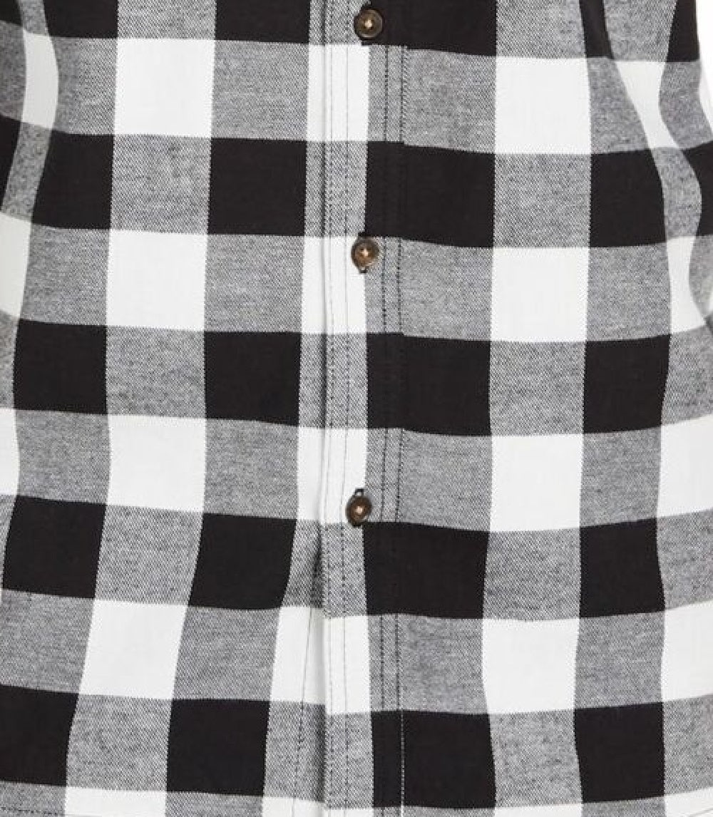 Levi's Men's Buffalo Plaid Flannel Shirt Marshmallow Size Small