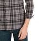 Levi's Men's Miguel Regular-Fit Plaid Flannel Shirt Gray Size Medium