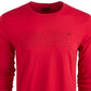 Levi's Men's Long-Sleeve Logo T-Shirt Red Size Medium