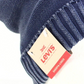Levi's Men's  Acid Wash Cuffed Beanie Blue One Size