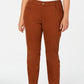 Style & Co Women's Plus Size High-Rise Slim-Leg Jeans Brown Size 24