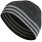 Adidas Men's Eclipse Striped Reversible Beanie Black Size Regular