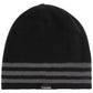 Adidas Men's Eclipse Striped Reversible Beanie Black Size Regular