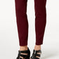 Style & Co Women's Curvy-Fit Skinny Fashion Jeans Wine Size 4
