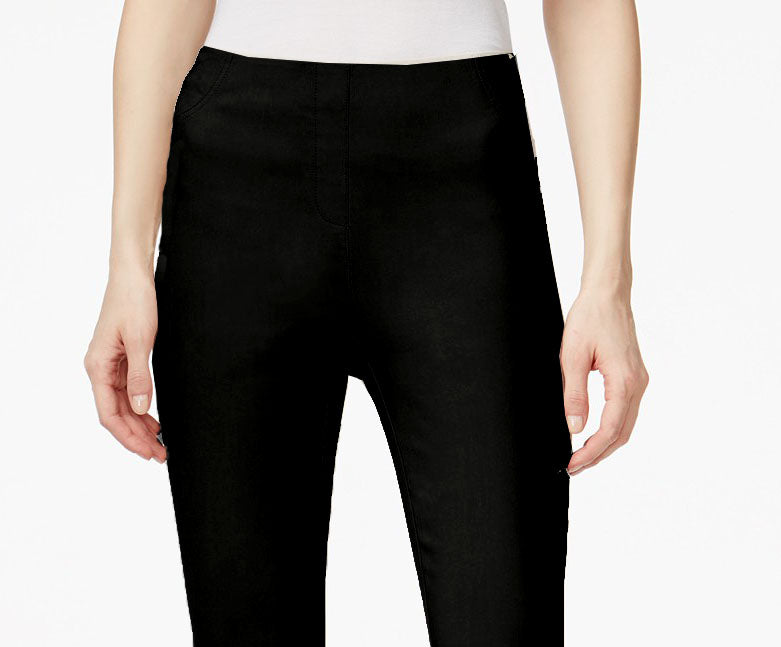 Style & Co Women's Petite Pull-On Capri Pants  Deep Black Size Petite Petite