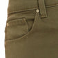 Style & Co Women's Tummy-Control Straight-Leg Fashion Jeans Green Size 4