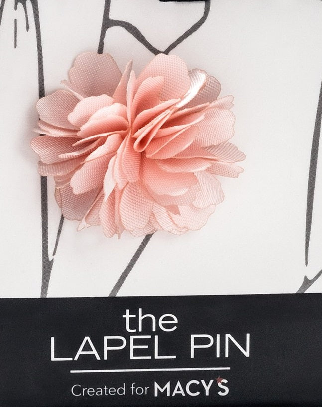 The Gift Men's Flower Lapel Pin Pink Size Regular