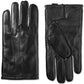 Isotoner Signature Men's Thermaflex Leather Gloves Black Size Medium