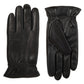 Isotoner Men's Winter Gloves ThermaFlex Solid Leather Black XL