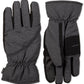 Isotoner Signature Men's Sleek Heat Waterproof Gloves Black Size Medium