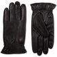 Isotoner Signature Men's Sleekheat Faux Nappa Gloves Black Size Large