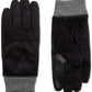 Isotoner Signature Men's Smartdri Gloves Black Medium