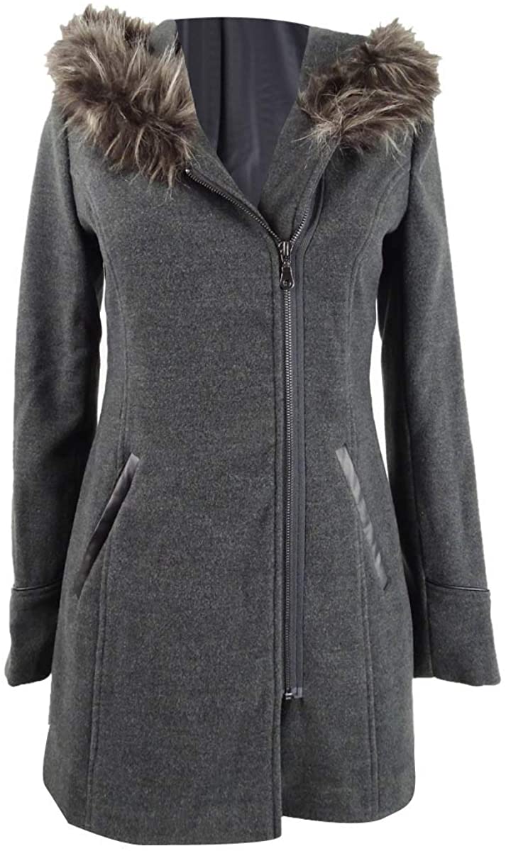 maralyn-me-juniors-faux-fur-trim-hooded-coat-dark-gray-size-extra-large