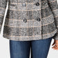 Maralyn & Me Juniors' Double-Breasted Peacoat Gray Size XX-Large