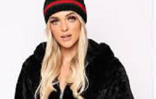 Maralyn & Me Juniors'  Reversible Cropped Hooded Faux-Fur Coat Black Size Extra Small