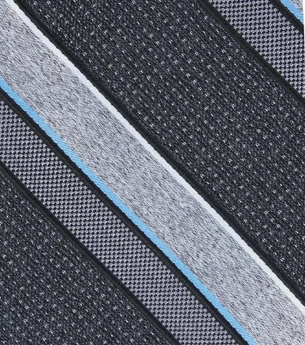 Perry Ellis Men's Payson Stripe Tie Black One Size