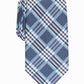 Perry Ellis Men's  Cameron Plaid Tie Navy One Size