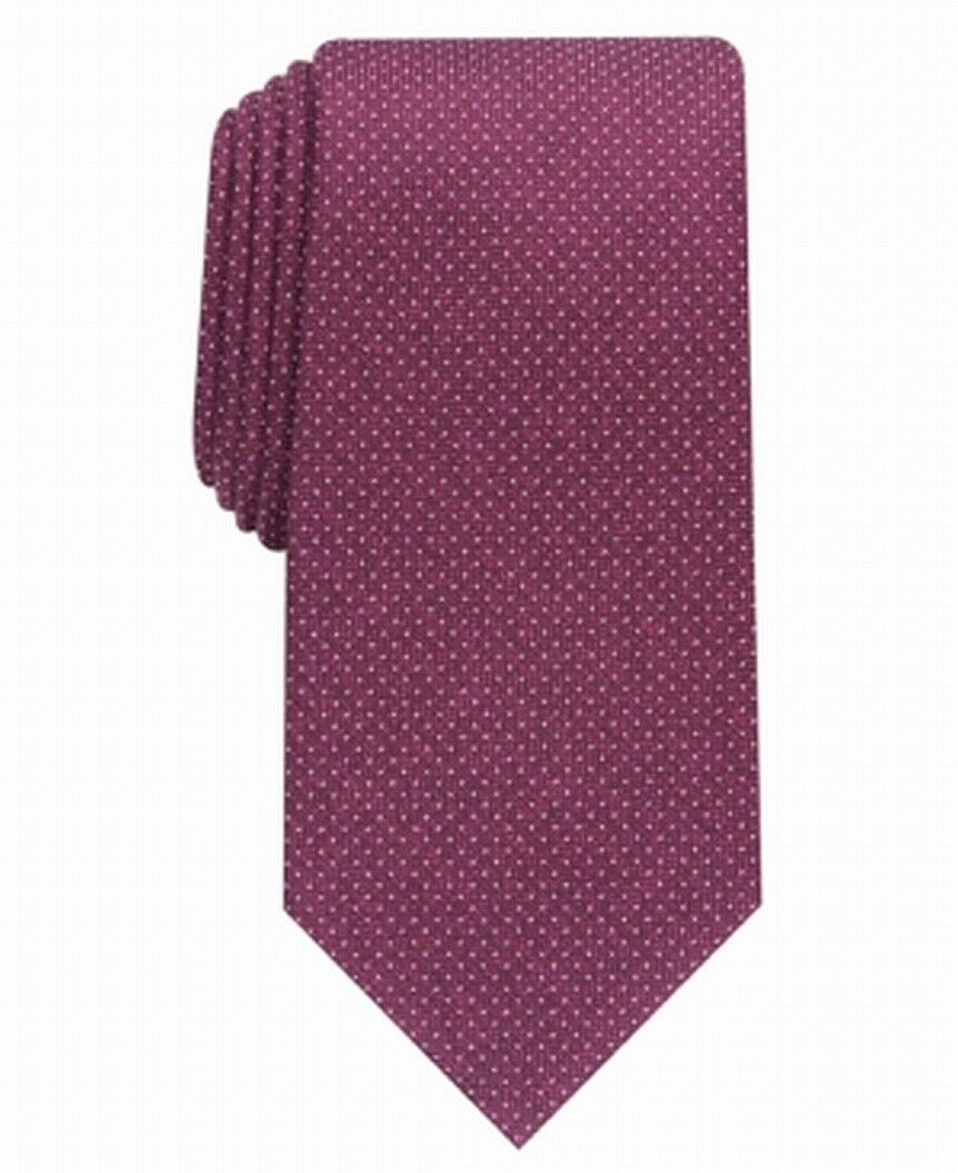 Perry Ellis Men's  Ruthven Micro-Dot Tie Wine One Size