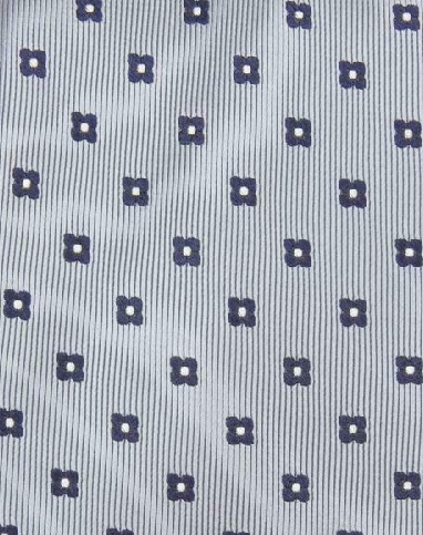 Club Room Men's Silk Blend Professional Business Neck Gray One Size