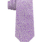 DKNY Men's Geo Botanical Slim Tie Pink Size Regular