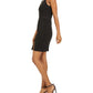 City Studios Juniors' Crisscross Bodycon Dress Black Size 13