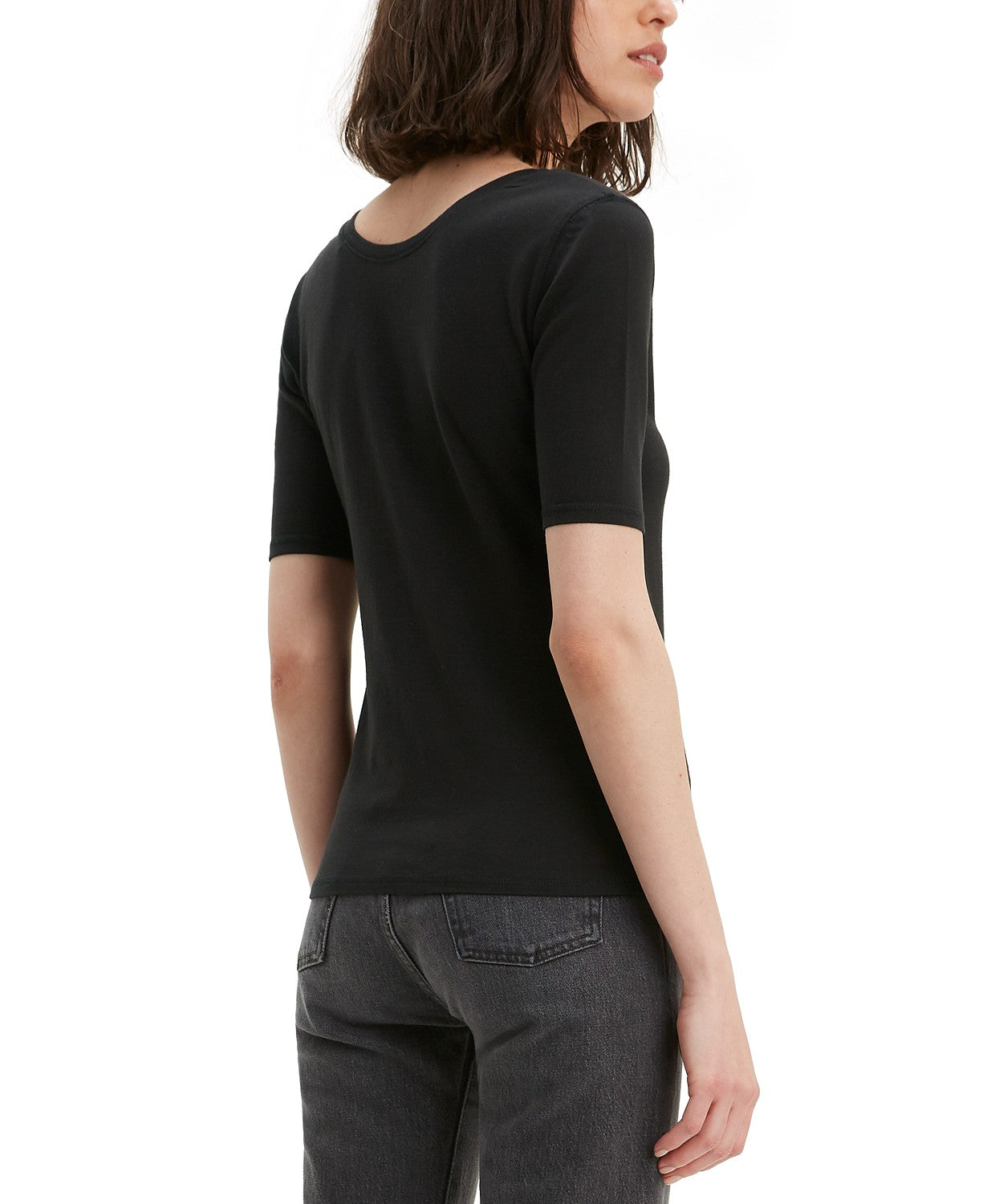 Levi's Women's Cecilia T-Shirt Black Size Large