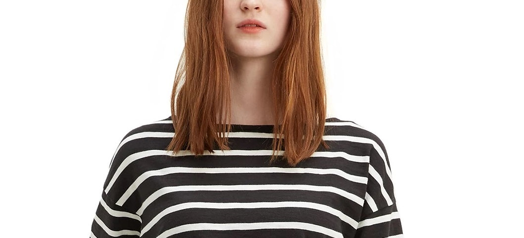 Levi's Women's Cora Cotton Sailor T-Shirt Black Size Medium