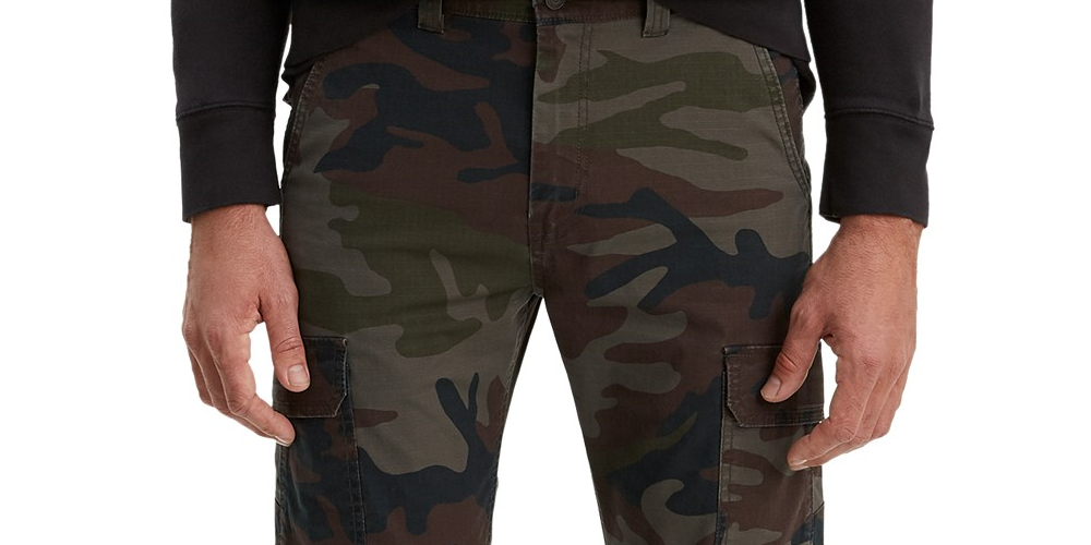 Levi's Men's 502 Aviator Tapered Cargo Pants Green Size 29X32