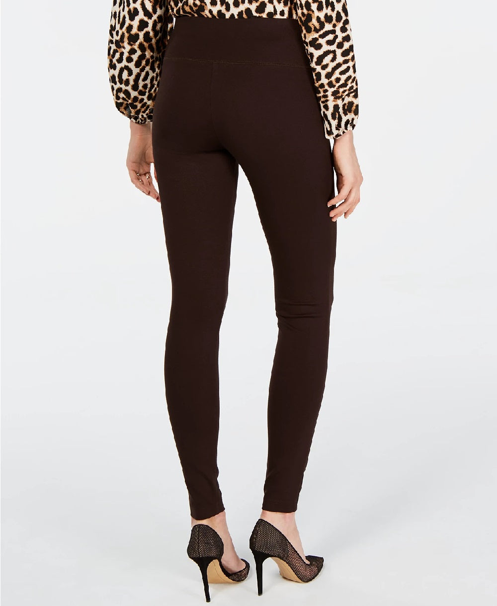 INC International Concepts Women's Petite Seamless Leggings Brown Size 4P