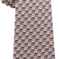 Michael Kors Men's Classic Angular Geo-Print Silk Twill Tie Beige Size Regular