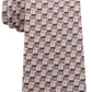 Michael Kors Men's Classic Angular Geo-Print Silk Twill Tie Beige Size Regular