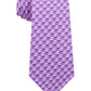 Michael Kors Men's Geometric Slim Neck Tie - All Purple Size Regular