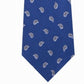 Michael Kors Men's Medium Blue Paisley 100% Silk Neck Tie Blue Size Regular