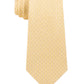 Michael Kors Men's Classic Geo Cube Silk Twill Tie Yellow One Size